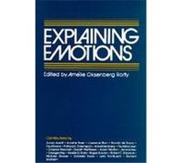 Explaining Emotions, Topics in Philosophy, 4