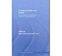 Explaining War and Peace, CONTEMPORARY SECURITY STUDIES SERIES Jack Levy, Jack S. Levy (Auteur)