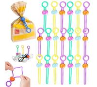 Explainout Multi-Purpose Sealer, Reusable Zip Ties, 2025 New Upgrade Detachable Sealing Ties for Food Bags Storage and Cables Organization for Home Kitchen Outdoor Picnic (20 Pcs,Random Color)