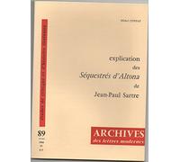 Explication des Séquestrés d'Altona de Jean-Paul Sartre