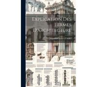 Explication Des Termes D'architecture