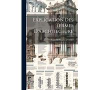 Explication Des Termes D'architecture