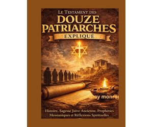 Explication du Testament des Douze Patriarches: Histoire, sagesse juive antique, prophétie messianique et perspicacité spirituelle
