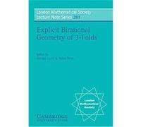 Explicit Birational Geometry of 3-Folds, London Mathematical Society Lecture Note, 281 Alessio Corti, Constance Reid, Horacio Corti (Auteur)