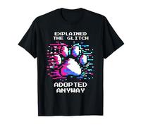 Expliqué le Glitch adopté quand même - Pixel Gamer Design T-Shirt