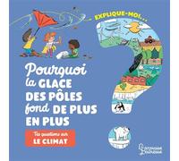 Agnès Besson – Explique-moi le climat – Pourquoi la glace des pôles fond de plus en plus – Cartonné
