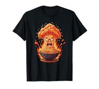 Exploding Bol à Ramen Chaud en colère et Nouilles épicées T-Shirt