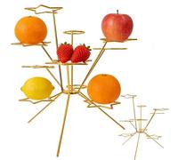 Exploding Fruit Bowl, Fireworks Fruit Bowl On The Dinner Table, Art Suspended Fruits Display, De Table Ventilé à 360°, Creative Home Decor Fruits Rack, Pour DéCoration De La Table Et De Cuisine (A)