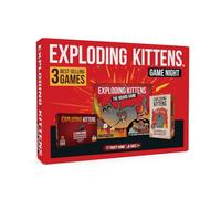 Exploding Kittens 3-Game Bundle: Original, Board Game & Rage Mode, Ages 7+