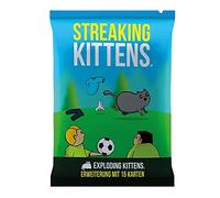 Exploding Kittens Asmodee Streaking Kittens - Extension - Jeu de société - Jeu de Cartes - 2 à 5 Joueurs - À partir de 7 Ans et Plus - 15 Minutes ou Plus - Allemand