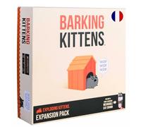 Exploding Kittens – Extension de jeu Barking Kittens – Version française – 2–6 joueurs – Dès 7 ans