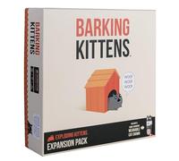 Exploding Kittens : Barking Kittens Extension - Version Française - Jeu d'Ambiance pour Enfants dès 7 Ans - Jeu de Société avec Cartes Hilarantes - 2 à 6 Joueurs - 15 Min