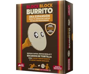 Exploding Kittens Block Block Burrito | Extension | Boucliers de Tortilla pour Throw Throw Burrito et Throw Throw Avocado | À partir de 7 Ans | De 2 à 6 Joueurs | 15 Minutes par Partie | Espagnol