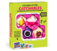 Exploding Kittens Catchables Core Pack | Jeu de société pour Adultes et familles | Lancez-Les et attrapez-Les pour Gagner | À partir de 8 Ans | De 2 à 4 Joueurs | 10 Minutes par Partie | Espagnol