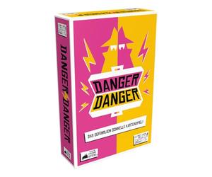 Exploding Kittens, Danger Danger Jeu de Cartes 2 à 8 Joueurs à partir de 7 Ans et Plus 10 Minutes en Allemand Multicolore