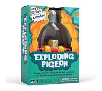 Exploding Kittens – Jeu de société Exploding Pigeon – Rapide et hilarant – Dès 7 ans – 3+ joueurs