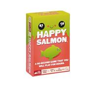 Exploding Kittens – Jeu de cartes Happy Salmon – Jeu familial, 3-6 joueurs, dès 6 ans, manches 90 s