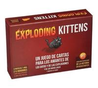 Exploding Kittens - Jeu De Cartes En Espagnol, 7+ Ans - Ekiek01es