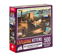 Exploding Kittens Jigsaw Puzzles for Adults -Slothness of Memory - 500 Piece Jigsaw Puzzles For Family Fun & Game Night