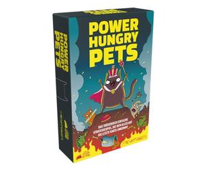 Exploding Kittens, Power Hungry Pets Jeu de Cartes 2 à 6 Joueurs à partir de 7 Ans et Plus 15 Minutes en Allemand Multicolore