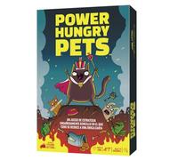 Exploding Kittens Power Hungry Pets Jeu de stratégie trompeusement Simple dans lequel Tout est réduit à Une Seule Carte | à partir de 7 Ans | De 2 à 6 Joueurs | 15 Min par Partie | Espagnol