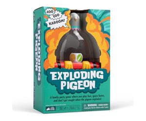 Exploding Kittens Presents Exploding Pigeon - Hilarious Fast-Paced Party Game for Families, Kids, Teens & Adults - Ages 7+ - 3+ Players - Perfect for Game Night