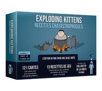Asmodee Exploding Kittens : Recettes CHATASTROPHIQUES - Extension pour Enfants à Partir de 7 Ans - Jeu d'Ambiance - Jeu de Société avec Cartes - 2 à 5 Joueurs - 15 Min- Version Française