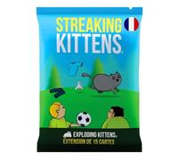 Exploding Kittens - Extension de jeu de cartes Streaking Kittens - 15 nouvelles cartes - en français