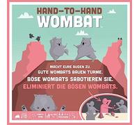 Exploding Kittens Wombat Hand-to-Hand - Jeu de fête - 3 à 6 Joueurs - À partir de 7 Ans et Plus - 15 Minutes - Allemand