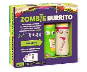 Exploding Kittens Zombie Burrito | Un Jeu de Cartes de Ballon Prisonnier | à partir de 7 Ans | 3 à 6 Joueurs | 15 Minutes par Partie | Espagnol