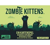 Exploding Kittens- Zombie Kittens Jeu, EXKD0024, Multicolore, coloré, 3. Eigenständig - Version Allemande