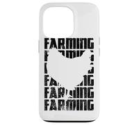 Exploitation agricole Éleveur de bétail Terres agricoles Coque pour iPhone 13 Pro