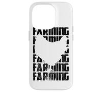 Exploitation agricole Éleveur de bétail Terres agricoles Coque pour iPhone 14 Pro