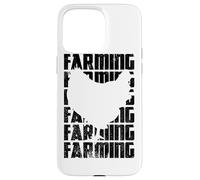 Exploitation agricole Éleveur de bétail Terres agricoles Coque pour iPhone 15 Pro Max