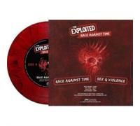 Exploited - Race Against Time - Vinyl Record 7 Single Coloured Vinyl - E4z