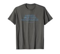 Exploitez Votre Nonchalance Divine T-Shirt, Homme, Asphalte, 5XL