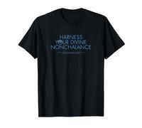 Exploitez Votre Nonchalance Divine T-Shirt, Homme, Noir, M