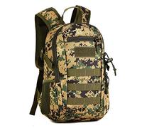 Explokit Petit sac à dos tactique 10 L, 20 L, 30 L, sac à dos militaire hydrofuge Molle pour étudiant, sac à dos d'école, sac à dos pour trekking, voyage, randonnée, camping, 10L/20L/30L