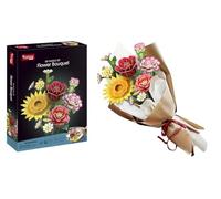 EXPLORA - Bouquet De Fleurs - Puzzles 3D - 540504-285 pièces - sans Colle Ni Ciseaux - Educatif - Jeu de Construction - Cadeau Enfant - Maquette - Educatif et Ludique - À Partir de 8 Ans