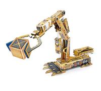 EXPLORA - Bras Robot Hydraulique À Construire - 168 pièces - Maquette 3D - 540222 - DIY - sans Colle Ni Ciseaux - Jeu de Construction - Cadeaux - Licence National Géographic - À Partir de 8 Ans