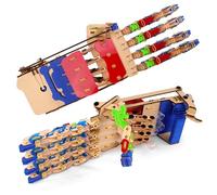 EXPLORA - Main Robotique Articulée - 198 pièces - Maquette 3D Steam - 540084 - Science des Objets - DIY - sans Colle Ni Ciseaux - Jeu de Construction - Licence National Géographic - À Partir de 8 Ans