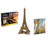 Maquette 3D National Geographic - Tour Eiffel Jaune G