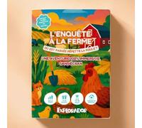 Explorador Kit Chasse au Trésor & Enquête pour Enfant 4-5 Ans - Où est passée Pépette la Poule - Jeu Éducatif Audio et Physique (+75 Min de Jeu)