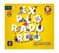 Exploradores 5e - Espagnol (2026) - Clé Usb Avec Vidéos/Audios