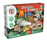 Explorateur de Jurassic per Enfants - Jeu Dinosaure + Kit Science Jouet de Dinosaure avec 24+ Expériences pour Enfants