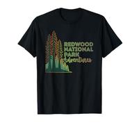 Explorateur de la Nature en Californie : Aventures dans Le Parc National de Redwood T-Shirt