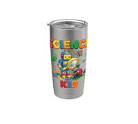 Explorateur de robots Curious Science Kid Block Gobelet isotherme en acier inoxydable double paroi