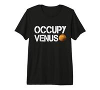 Explorateur Spatial Occupy Venus T-Shirt Haut de Gamme