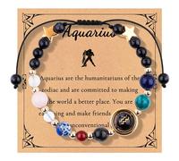 Exploration de la beauté naturelle : ingrédients recommandés, nouveau bracelet 12 constellations, bracelet en corde réglable, perles de main, perles planètes, bijoux habillés pour femmes, taille