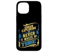 Exploration Urbaine de lieux abandonnés Explorateurs urbains Aventuriers Coque pour iPhone 15